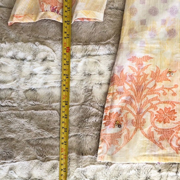 NWOT chaudry KC sheer swim cover-up - Picture 3 of 8